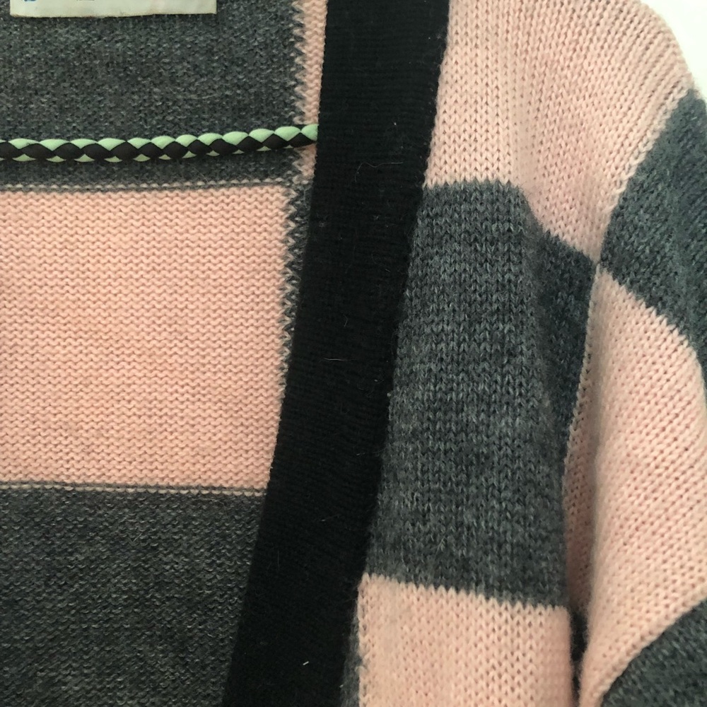Real vintage pink and grey ska cardigan - Picture 3 of 3